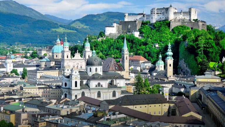 Salzburg cityscape