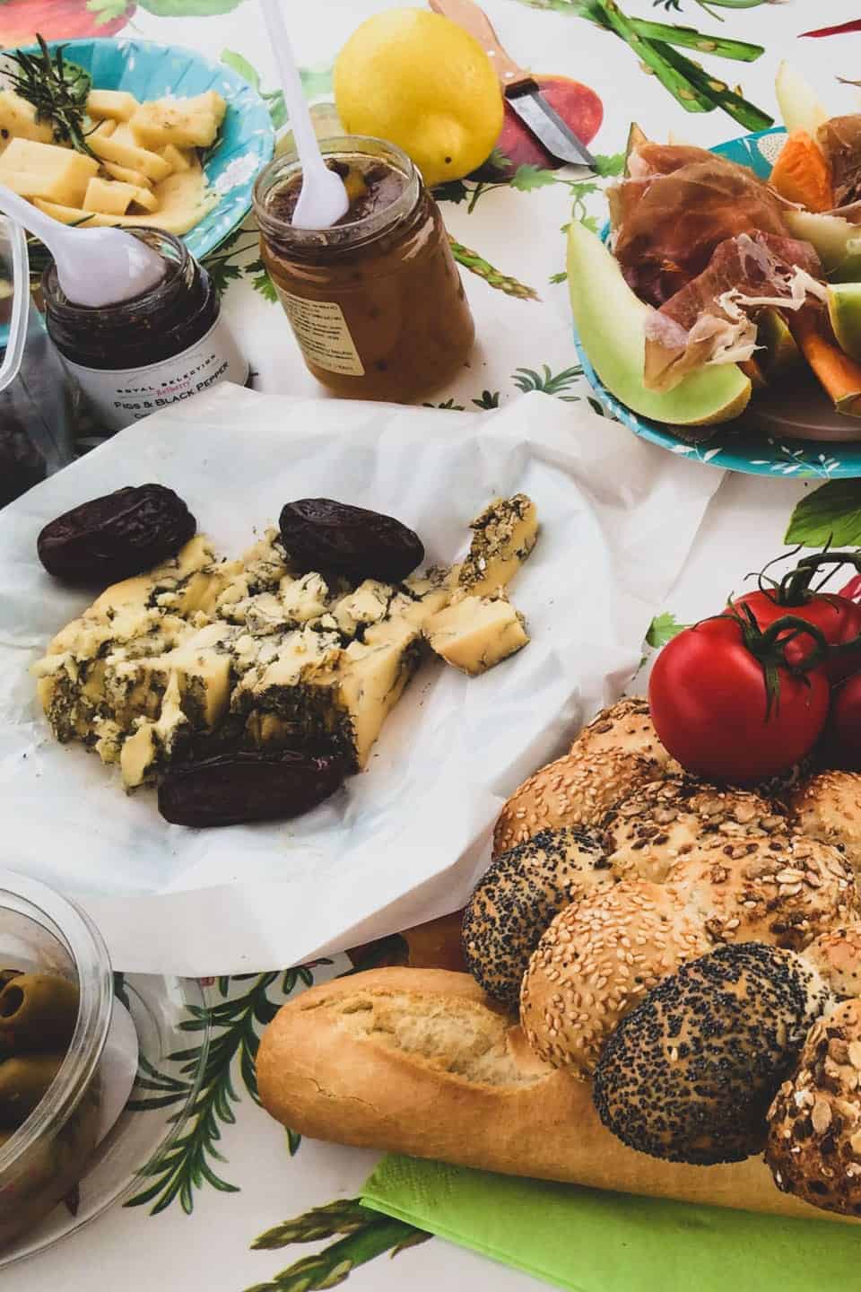 Assortment of snacks